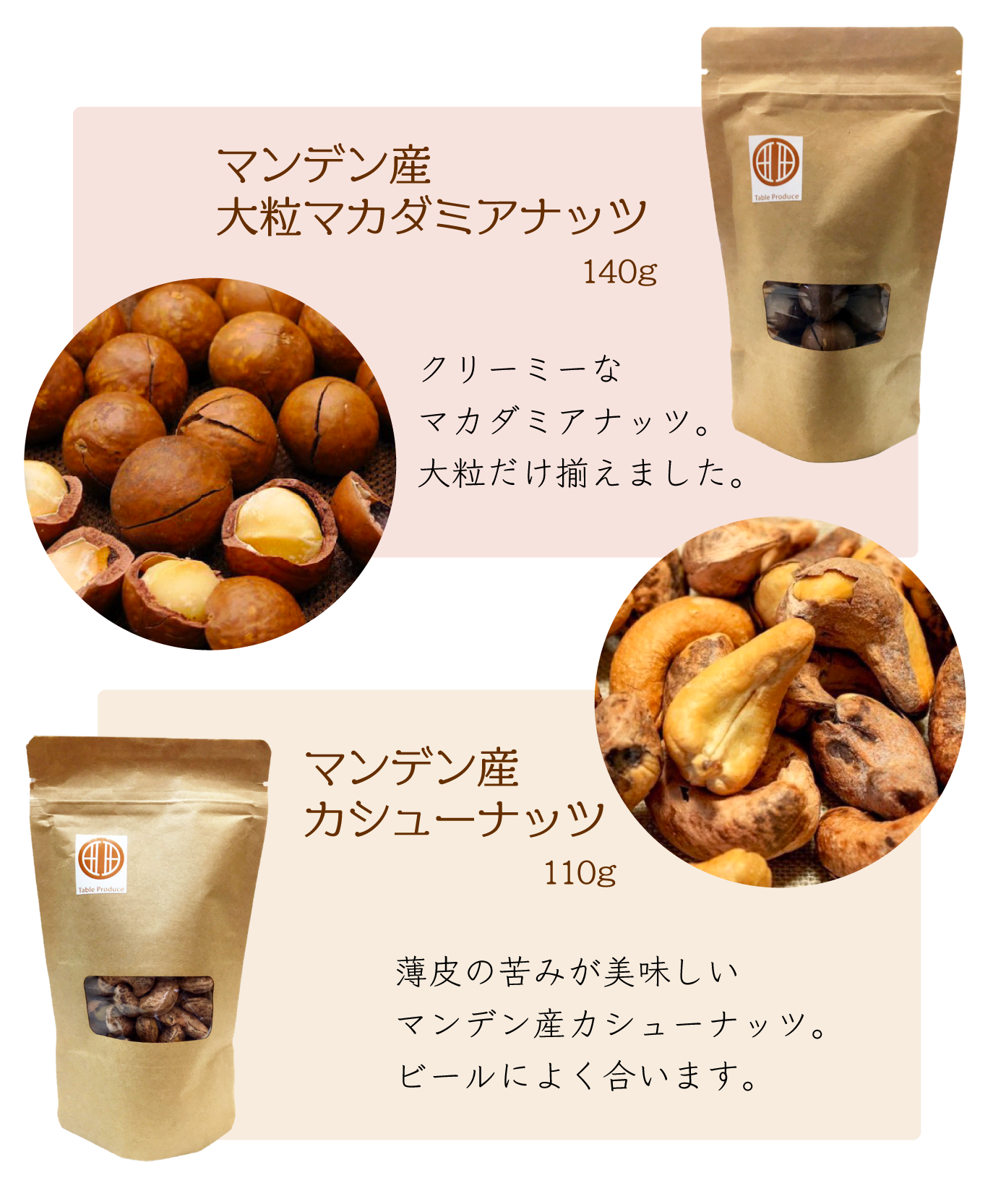 マンデン産ナッツ