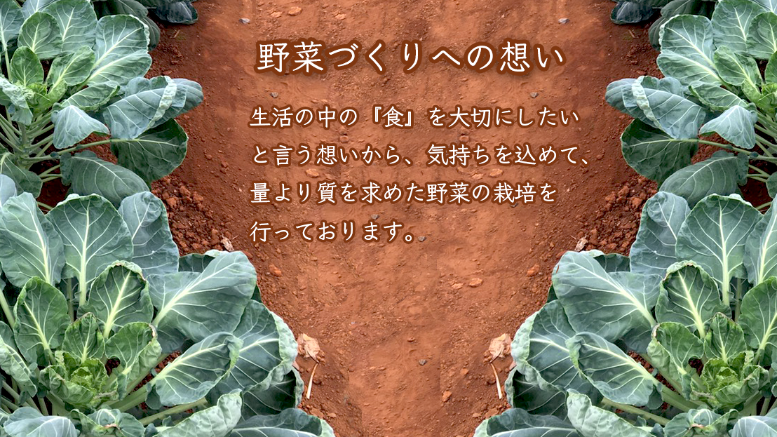 農園のこだわり